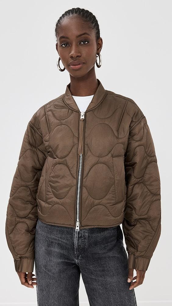 AGOLDE Shoreditch Ski Club Iona Quilted Jacket | Shopbop Product Image