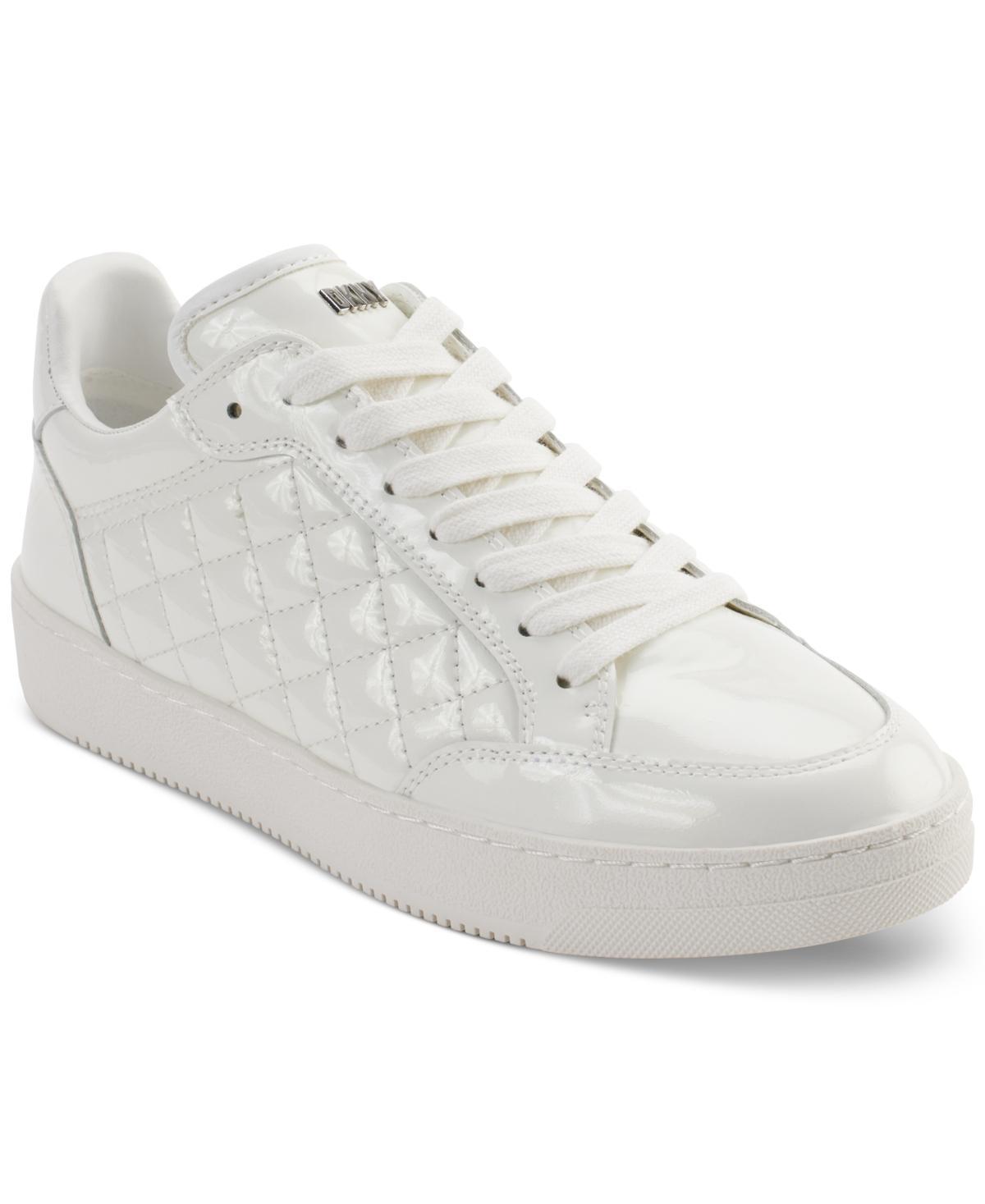 Dkny Womens Oriel Quilted Lace-Up Low-Top Sneakers Product Image