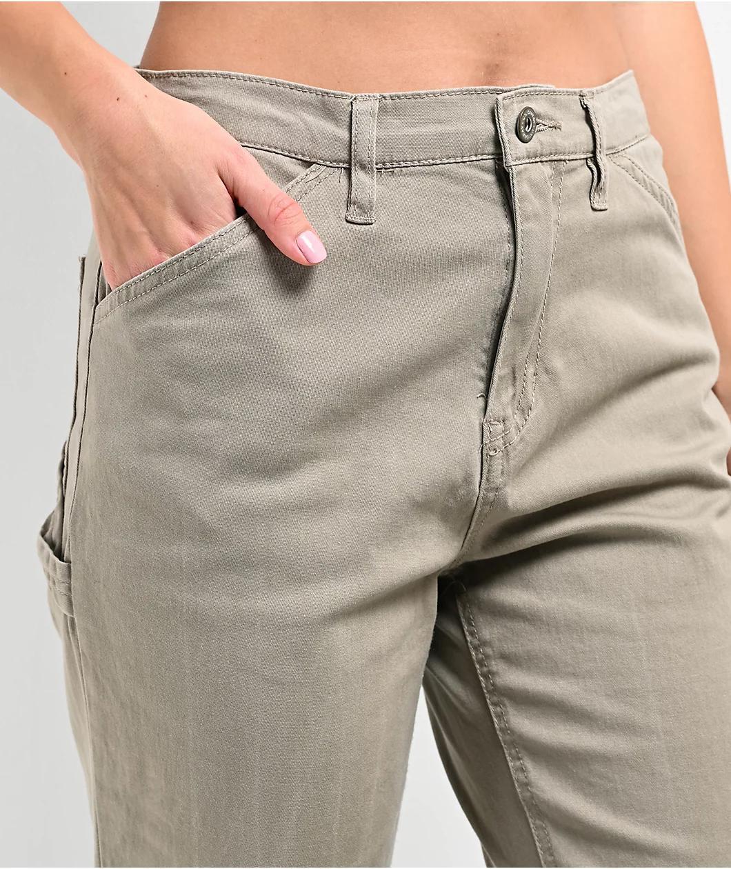 UnionBay Connor Straight Leg Charcoal Pants Product Image