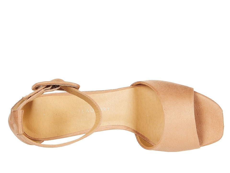 Chinese Laundry Yova (Sunkiss Nude Suede) Women's Shoes Product Image