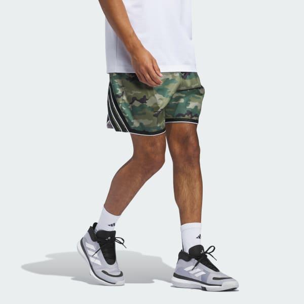 ADIDAS CRAZY LITE CAMO AOP SHORTS Product Image