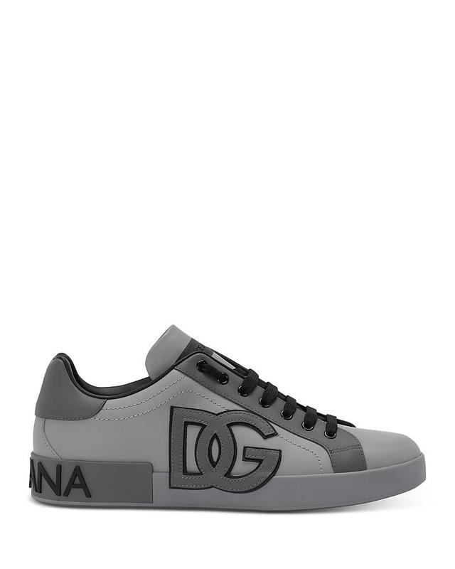 Mens Portofino Leather Sneakers Product Image