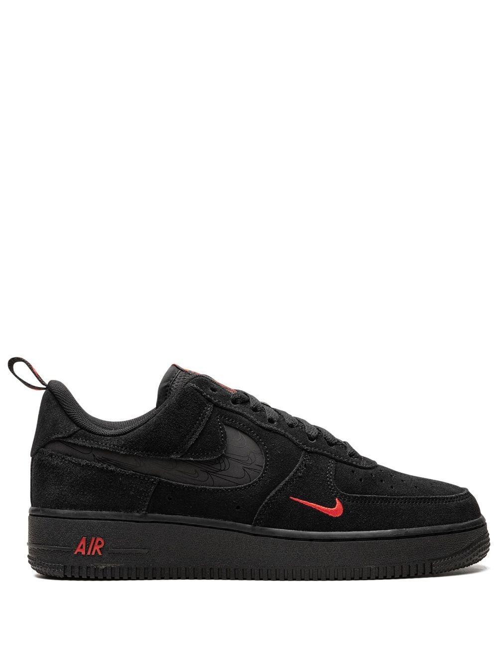 Air Force 1 Low "multi Swoosh Black/crimson" Sneakers In Schwarz Product Image