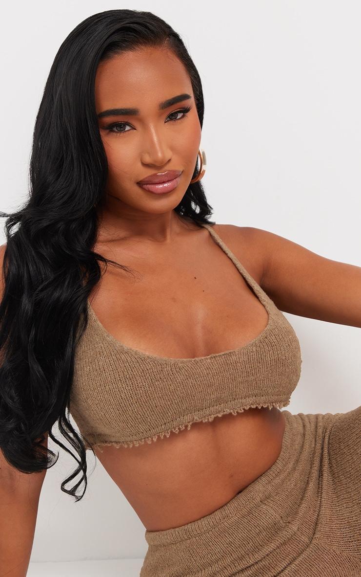 Shape Mocha Knit Extreme Crop Bralet Product Image