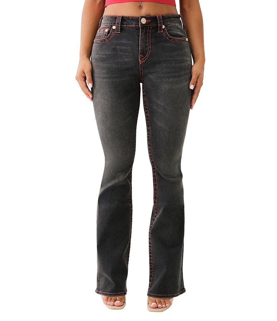 True Religion Becca Denim Mid Rise Bootcut Jeans Product Image