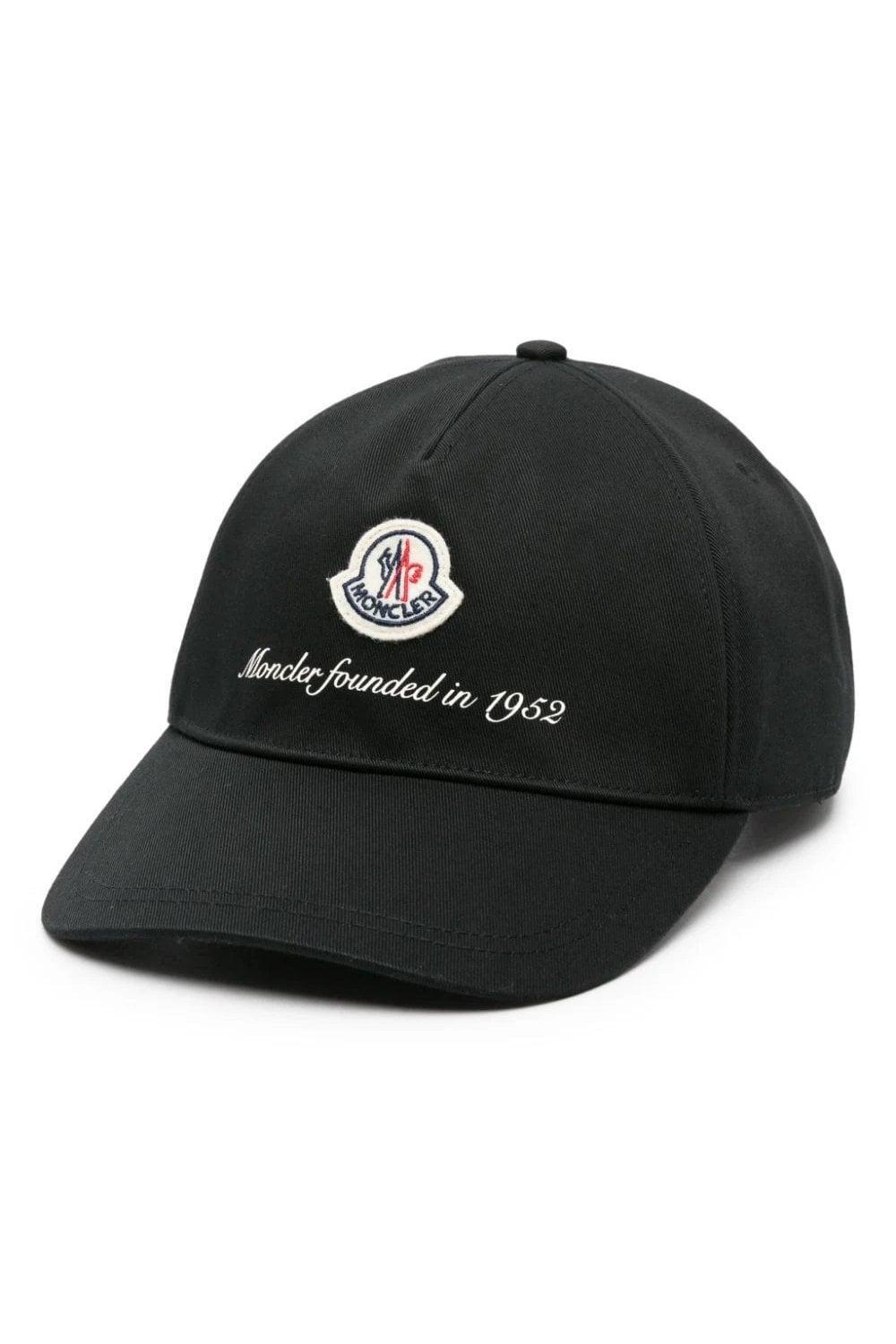 Cotton Logo Baseball Cap In Black Product Image