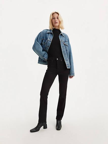 Levi's High Rise Slim Straight Women's Jeans Product Image