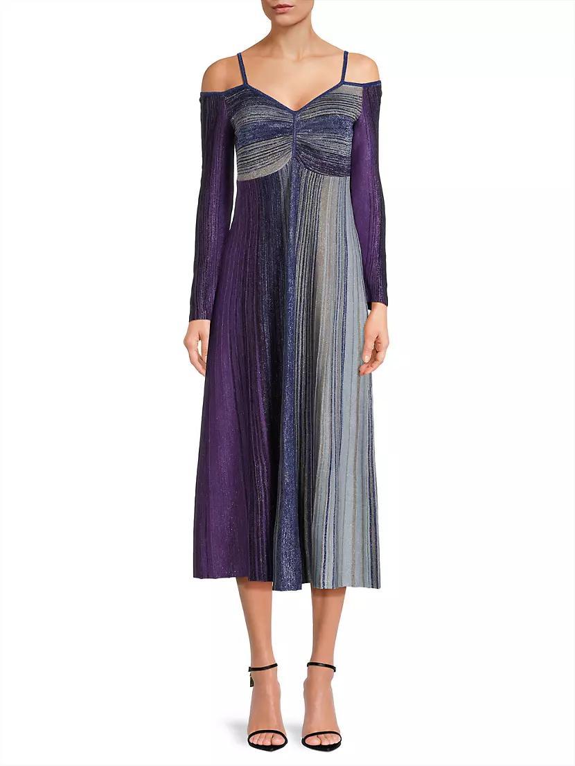 Lurex Knit Maxi Dress Product Image