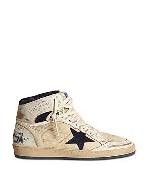 Golden Goose Mens Sky Star Lace Up High Top Sneakers Product Image