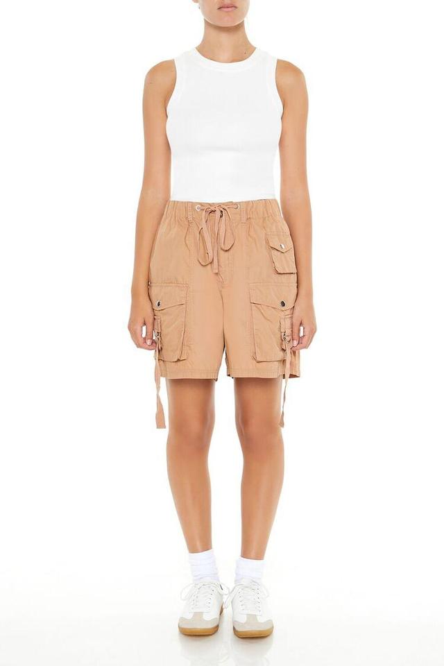 Utility Cargo Bermuda Shorts | Forever 21 Product Image