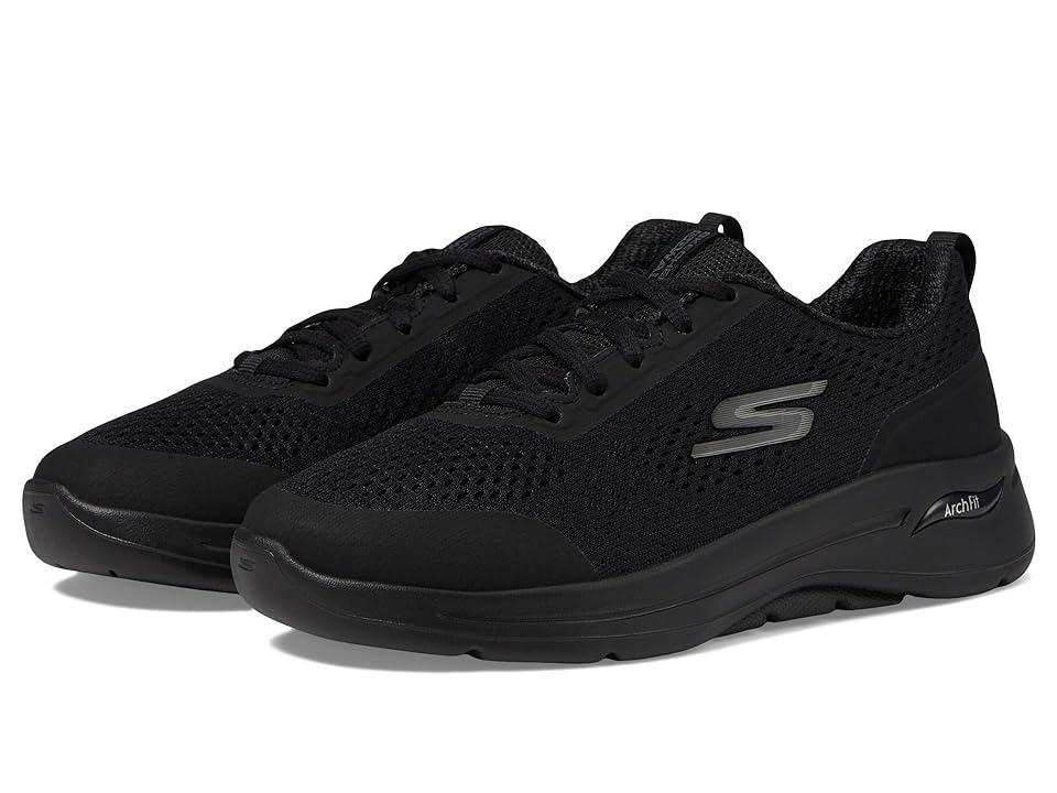 SKECHERS Performance Go Walk Arch Fit - 124404 (Black) Women's Shoes Product Image