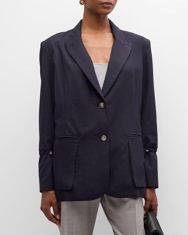 Mo Wool-Blend Oversized Blazer Product Image