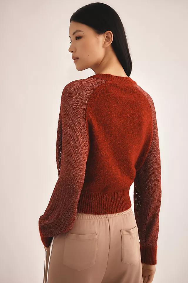 Happy Sheep Crew-Neck Cashmere Shine Pullover Sweater Product Image