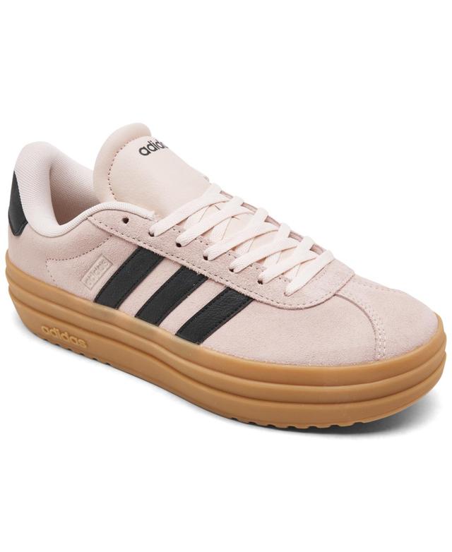 Adidas Womens Vl Court Bold Platform Casual Sneakers from Finish Line - Wonder Quartz Product Image