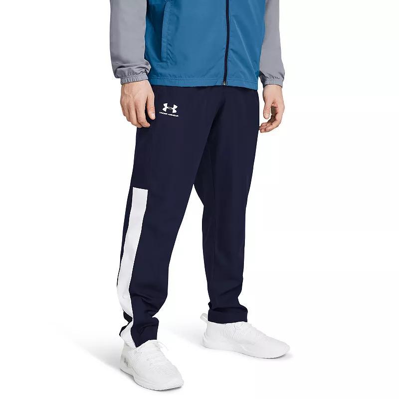 Mens Under Armour Vital Woven Pants Black Navy Product Image