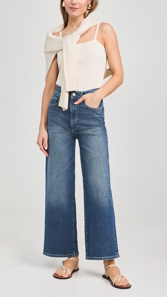 DL1961 Hepburn Wide Leg Jeans: High Rise Vintage | Shopbop Product Image