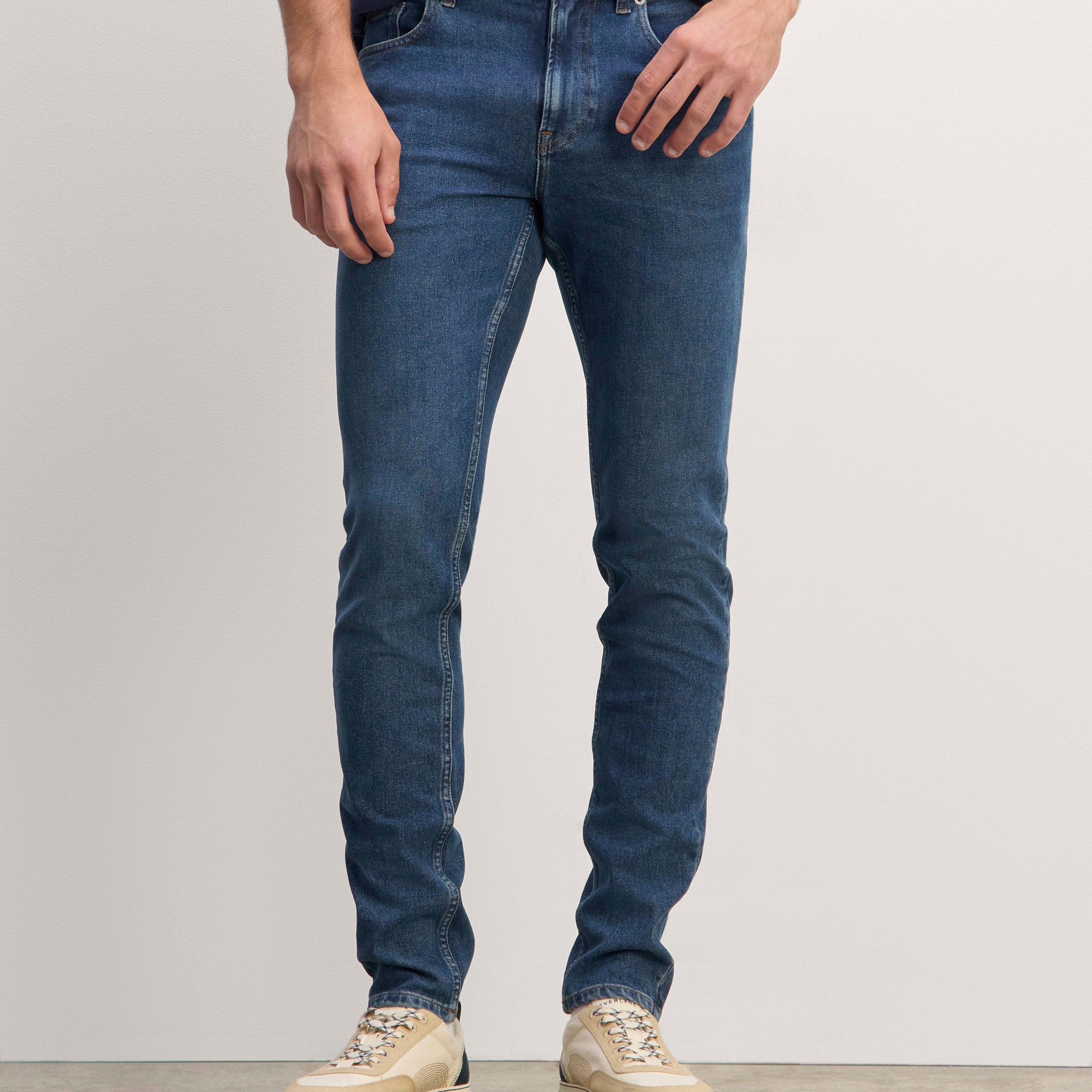 Mens Skinny 4-Way Stretch Organic Jean | Uniform by Everlane Product Image