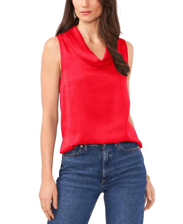 Vince Camuto Womens Sleeveless Cowl Neck Top Product Image