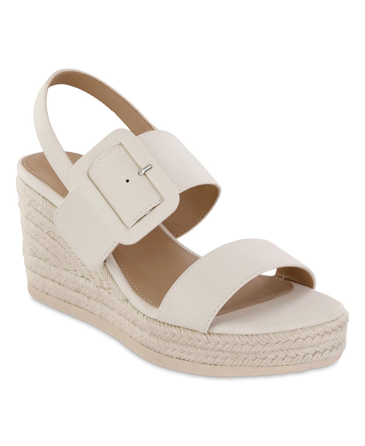 Mia Womens Brooke Slingback Wedge Sandals Product Image