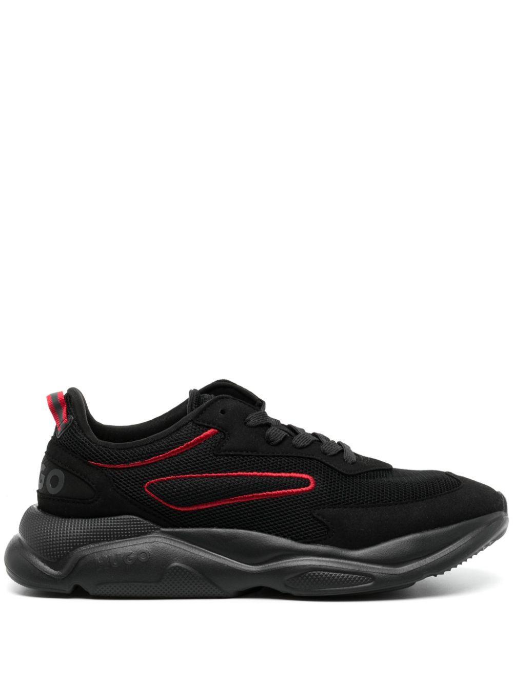 HUGO BOSS Black Leon Runn Sneakers Product Image