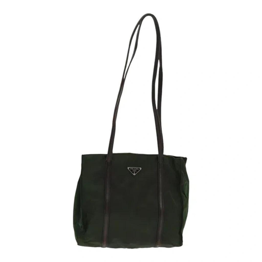 Tessuto Green Synthetic Shoulder Bag () Product Image