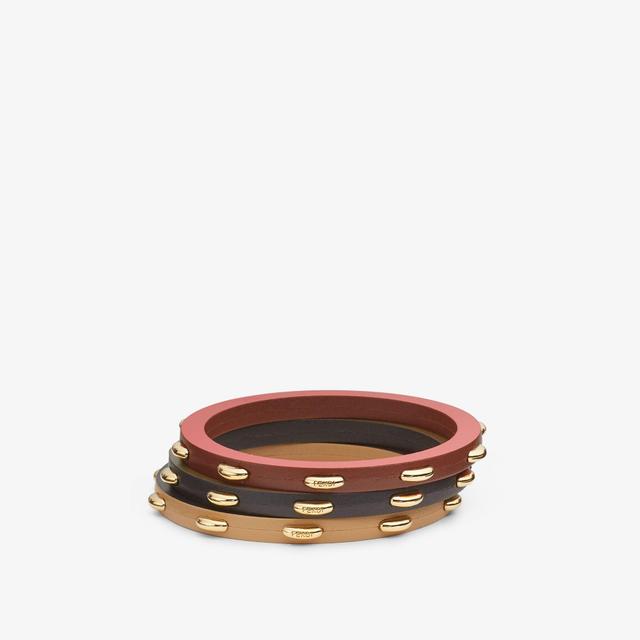 Fendi Filo Bracelet SetMulticolor leather Bangles Product Image