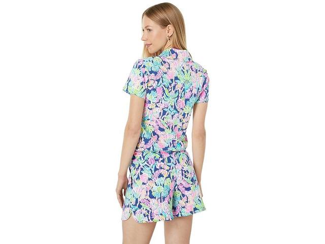 Lilly Pulitzer Jorgie Romper (Oyster Bay Navy Seen and Herd) Women's Jumpsuit & Rompers One Piece Product Image