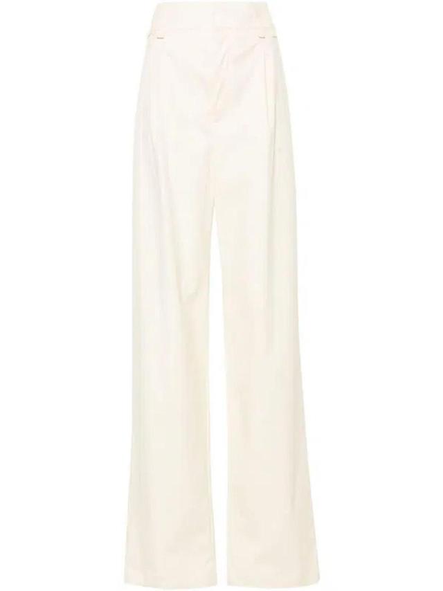 Wide Leg Pants In White Product Image