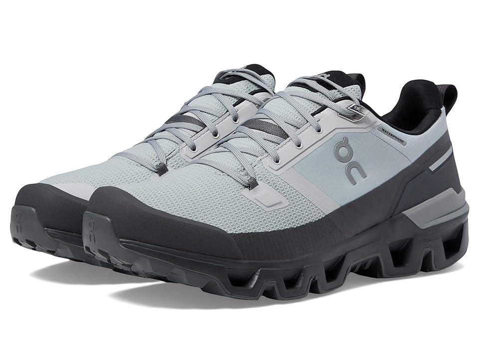On Cloudwander Waterproof (Glacier/Eclipse) Men's Shoes Product Image