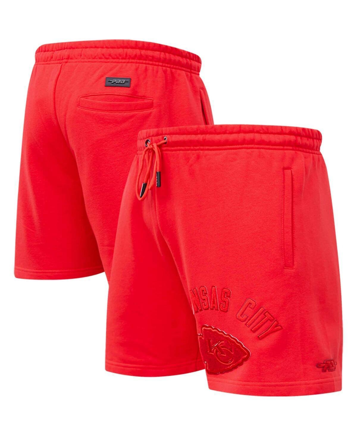 Mens Pro Standard Kansas City Chiefs Triple Red Shorts Product Image