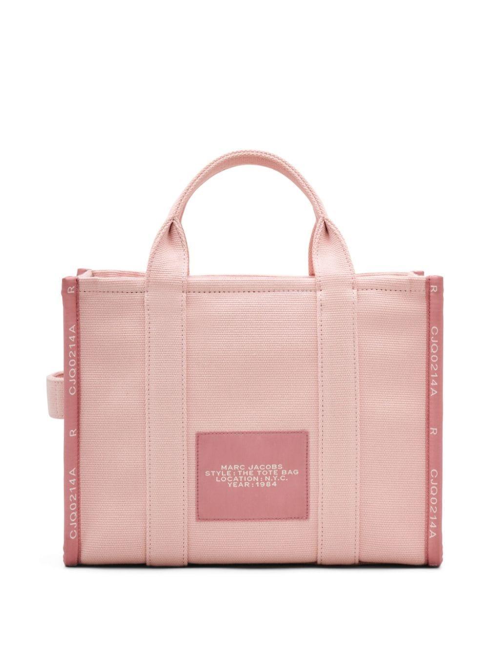 The Jacquard Medium Tote Bag In Pink Product Image