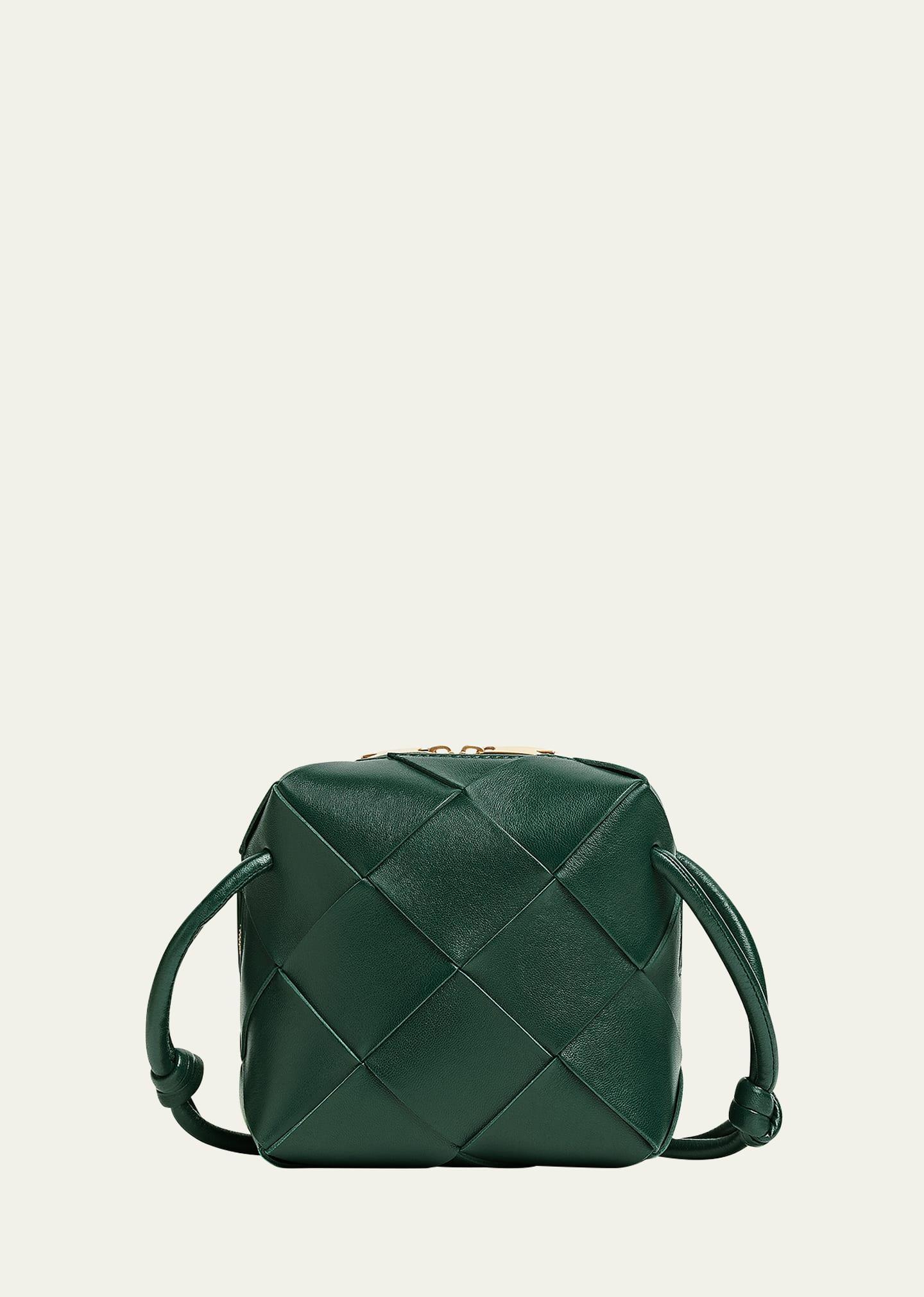 Bottega Veneta Mini Intrecciato Leather Crossbody Bag Product Image