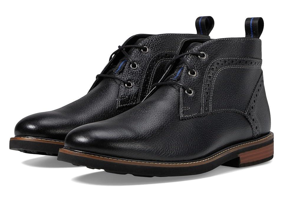 Nunn Bush Ozark Mens Plain Toe Dress Chukka Boots, Mens Black Product Image