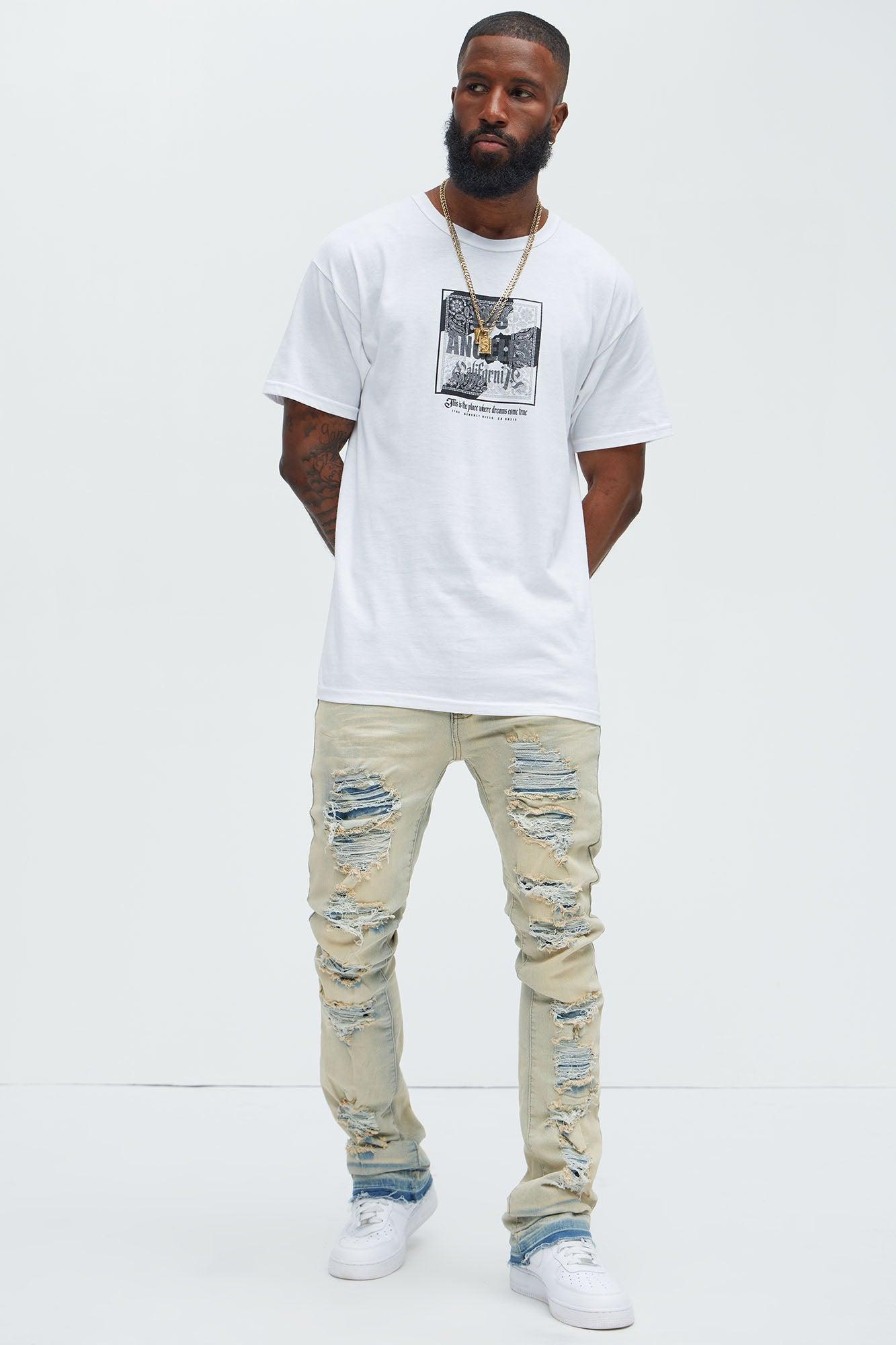 LA This Is the Place Short Sleeve Tee - White Product Image