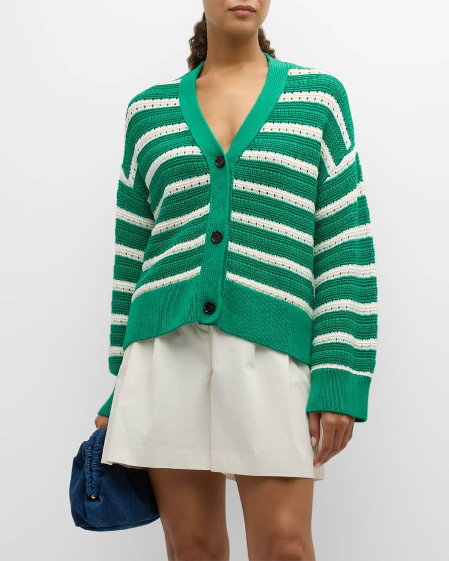 Geneva Striped Cardigan  Product Image