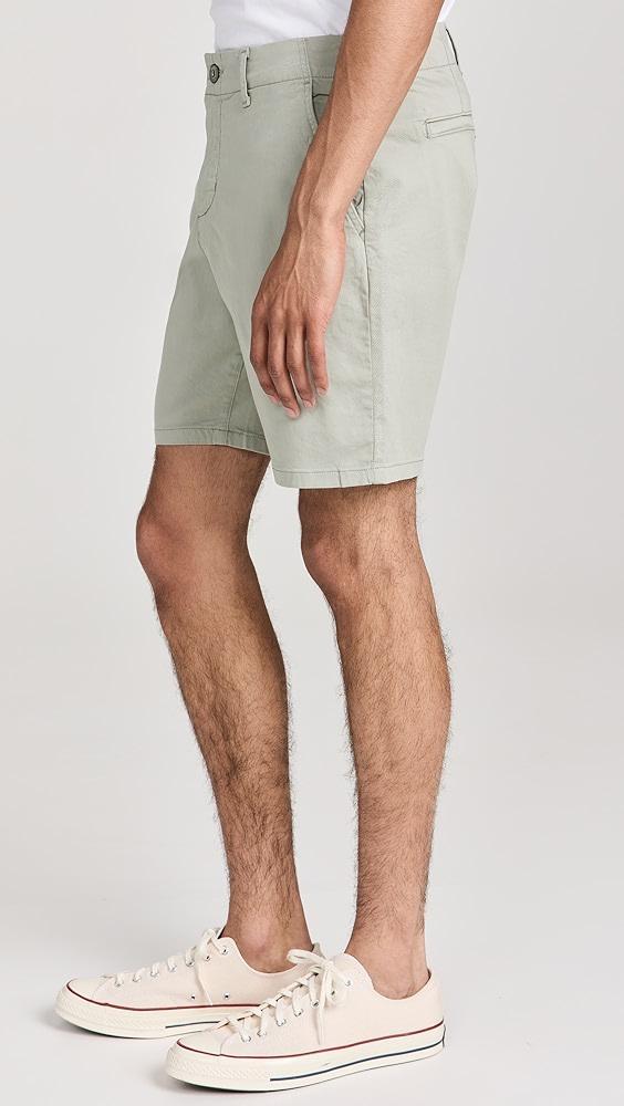 PAIGE Phillips Stretch Sateen Shorts 8" | Shopbop Product Image