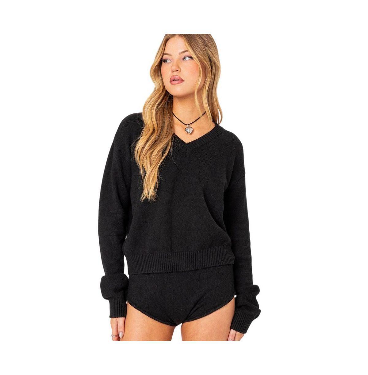 Edikted Comfort Club Oversized Sweater Product Image