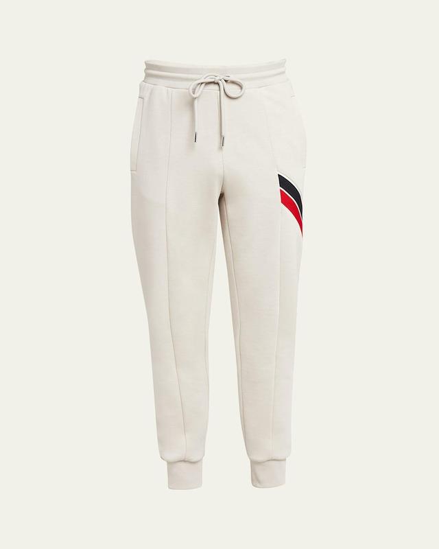 Mens Striped Fleece-Lined Sweatpants Product Image