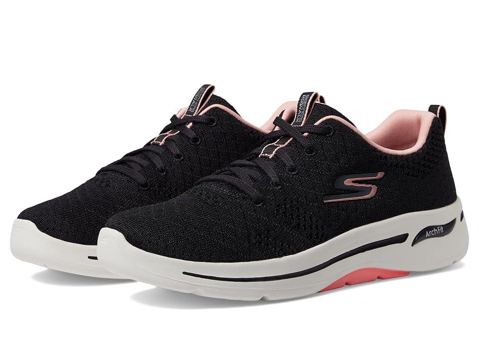 SKECHERS Performance Go Walk Arch Fit- Unify Pink) Women's Shoes Product Image