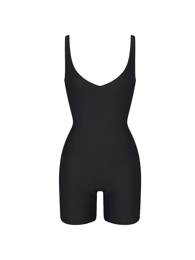 Womens Body Plunge Mid-Thigh Bodysuit Product Image