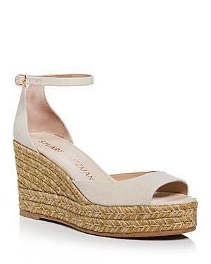 Stuart Weitzman Womens Nudistia Espadrille Wedge Sandals Product Image