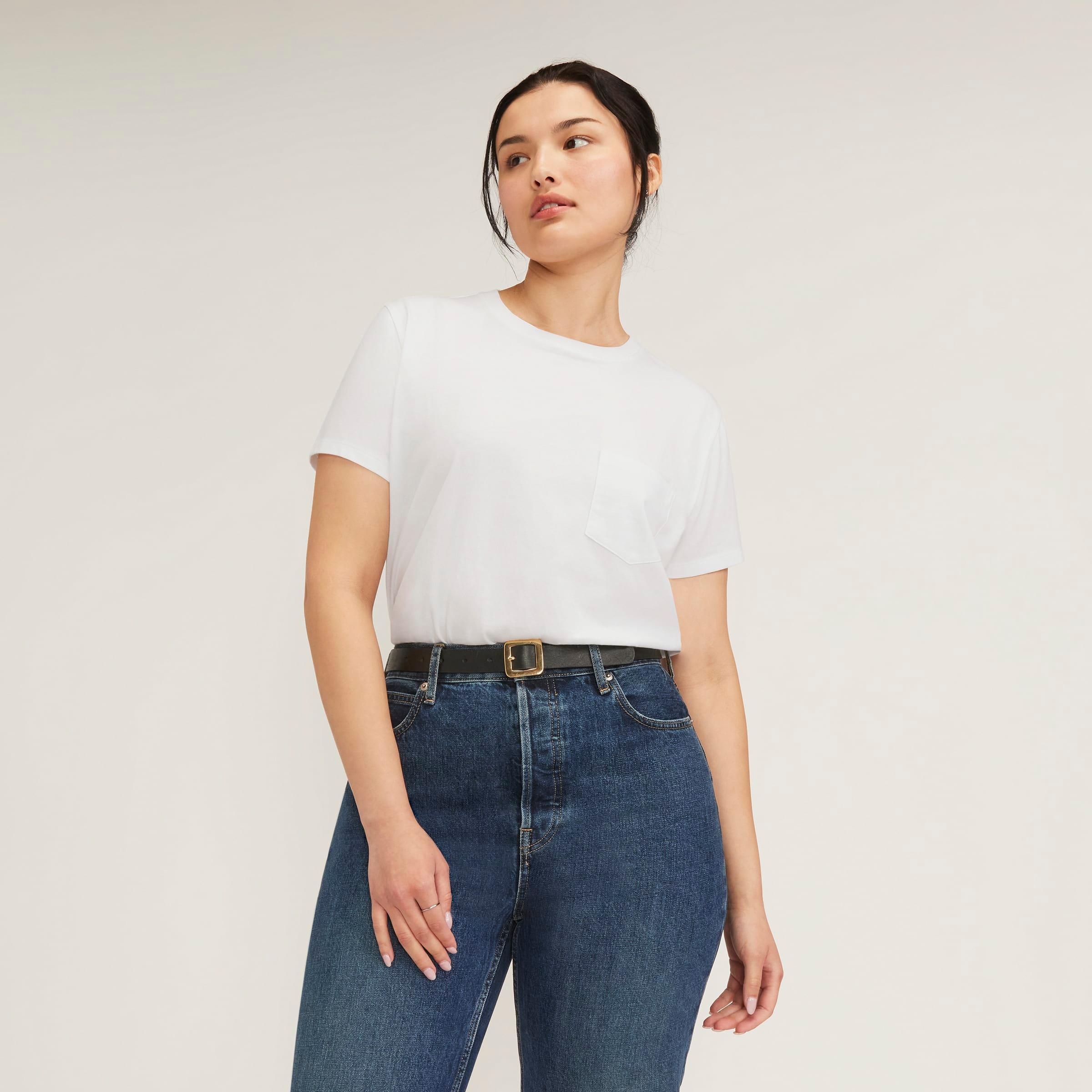 The Box-Cut Tee in Essential Cotton product image