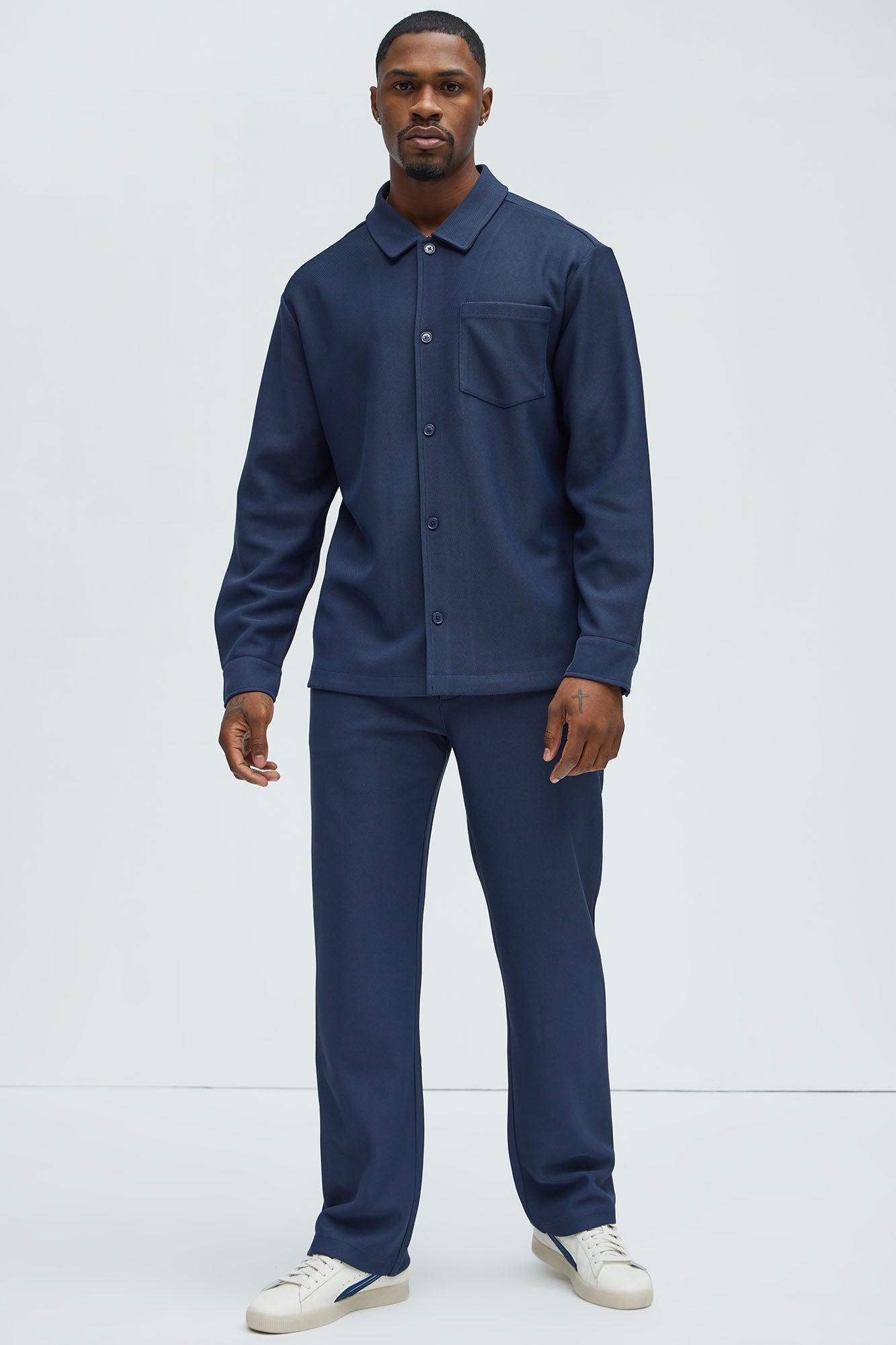 Turner Pocket Overshirt - Navy Product Image