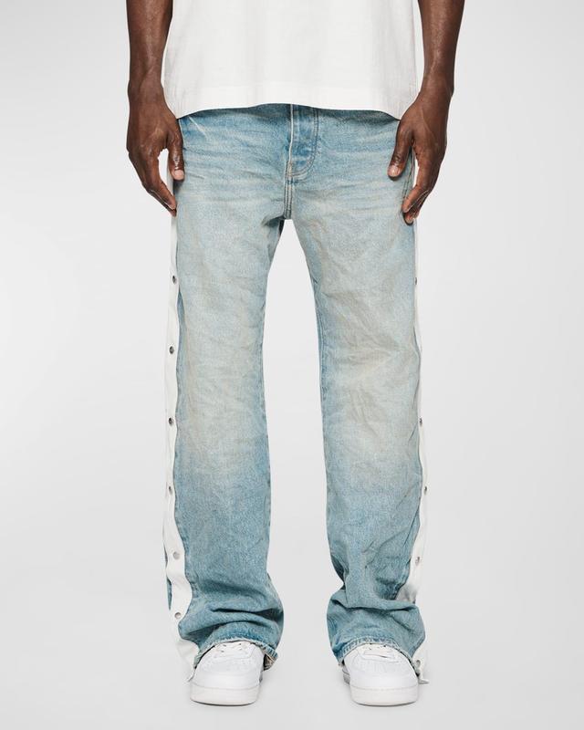 Mens Tearaway Side Snap Denim Pants Product Image