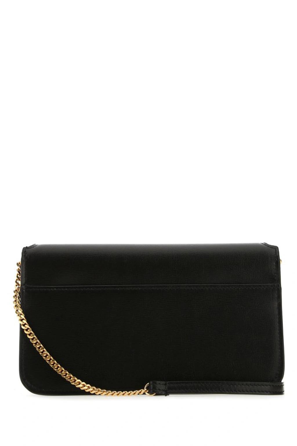 SAINT LAURENT Monogram Phone Holder Bag In Black Product Image