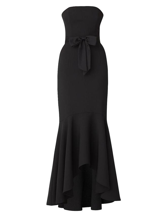 Womens Diana Strapless High-Low Gown Product Image