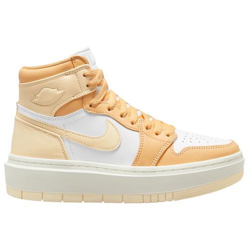 Nike Jordan 1 Elevate High sneakers in gold and white Product Image