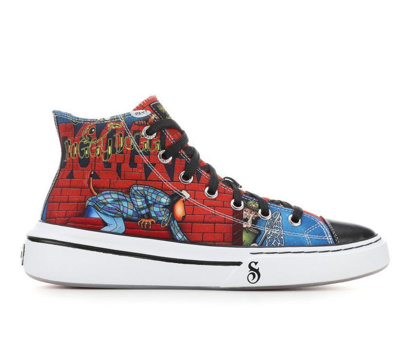 Men's SKECHERS X SNOOP DOGG 251045 Snoop One High Top Sneakers Product Image