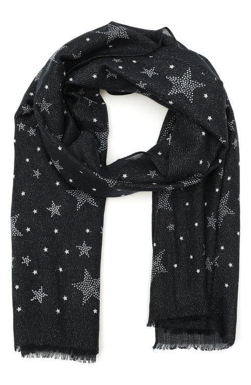 Kate Spade New York Womens Starlight Sparkle Wool Oblong Scarf Product Image