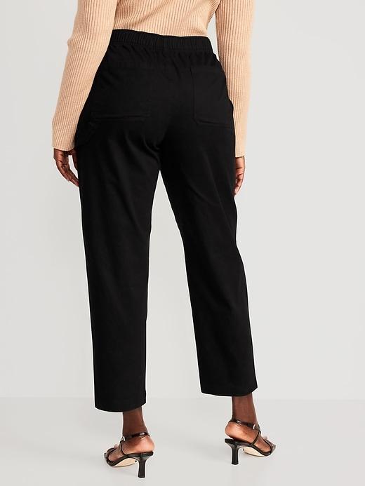 High-Waisted Pulla Utility Pants Product Image